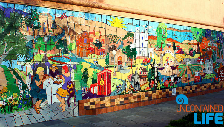 Livermore CA Tile Mosaic Mural 