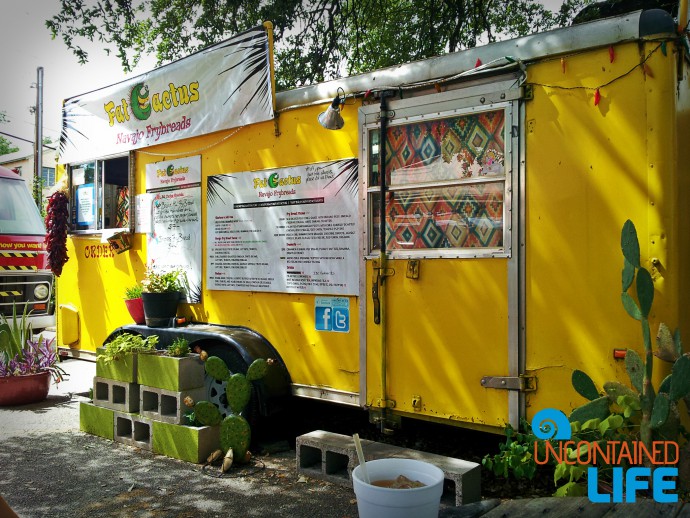 Austin, Texas, Food Truck, Save money on food while traveling, Uncontained Life