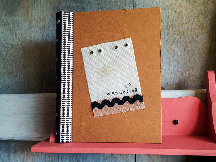 Go Wandering Handmade Journal Long Beach