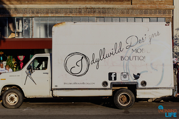 Idyllwild Designs Boutique Truck Long Beach CA