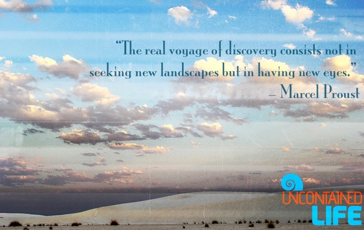 Quote Marcel Proust White Sands, NM