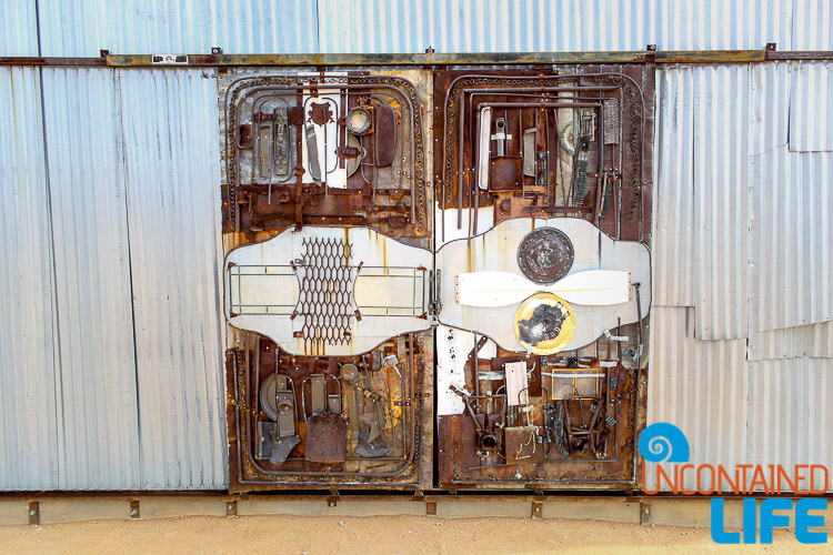 Assemblage Sculpture Door