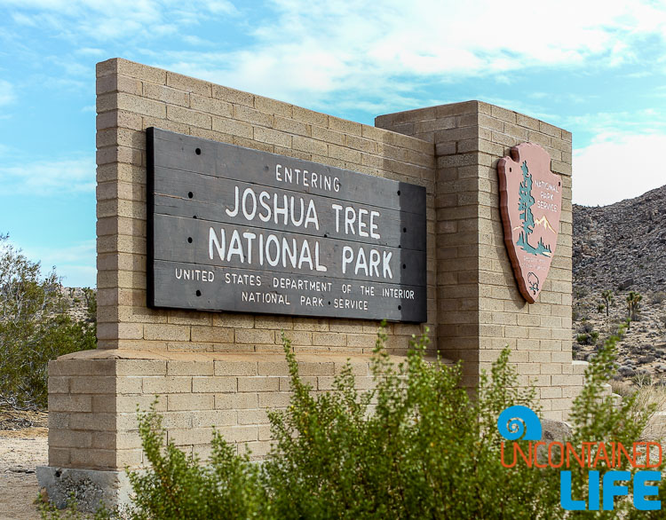 Joshua Tree National Park Sign