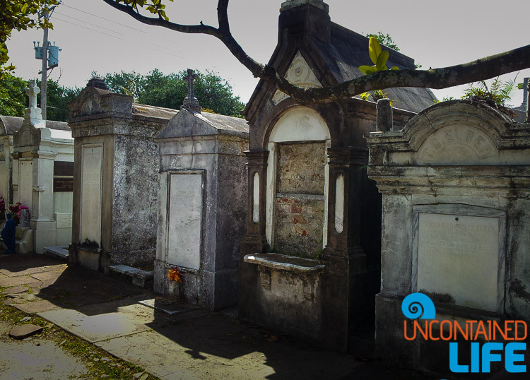 Garden District Cemetery Tombs New Orleans LA