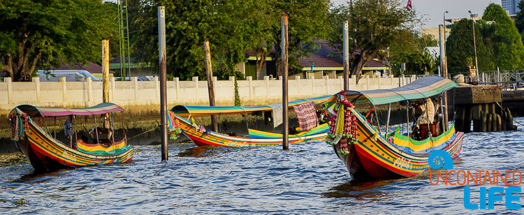 Long-tail Fast Boats Bangkok Chao Phraya River
