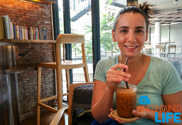 Uncontained Life Iced Coffee Bangkok