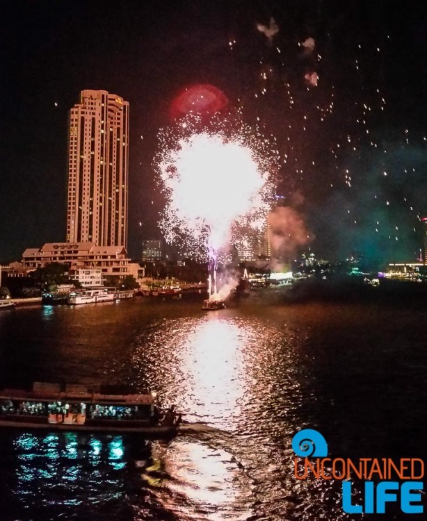 Chao Phraya River Fireworks Bangkok