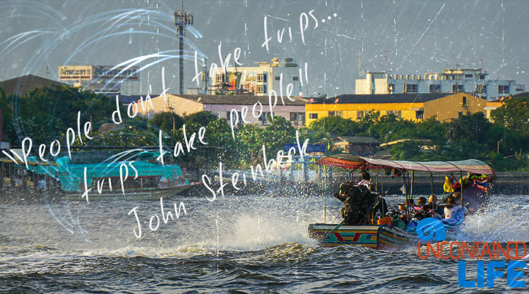 John Steinbeck Quoto: Thailand Boat