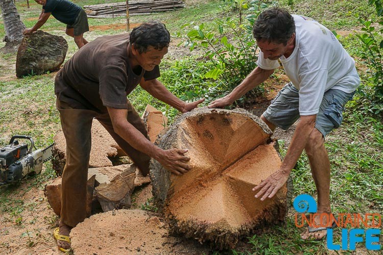 Handcrafted Furniture, Mangrove Resort in Langogan, Palawan, Philippines, Uncontained Life