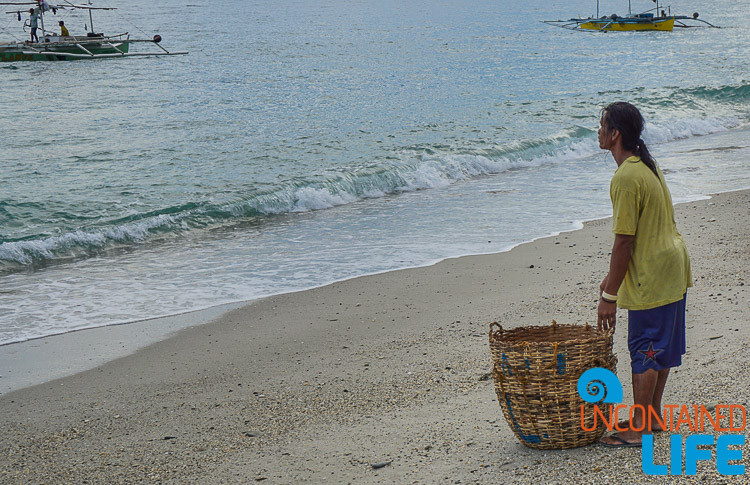 Fisherwoman, Langogan, Philippines, Uncontained Life