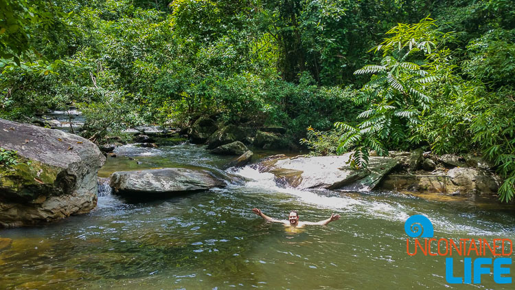 Swimming Hole, Olanguan Waterfalls Trail, Philippines, Uncontained Life