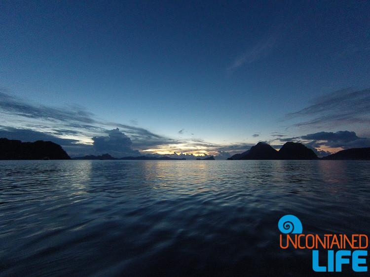 Sunset, El Nido, Palawan, Philippines, Uncontained Life