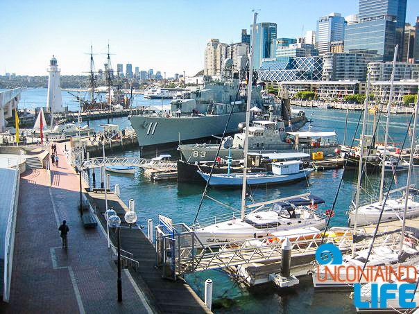 Darling Harbour, Inexpensive Activities in Sydney, Australia, Uncontained Life