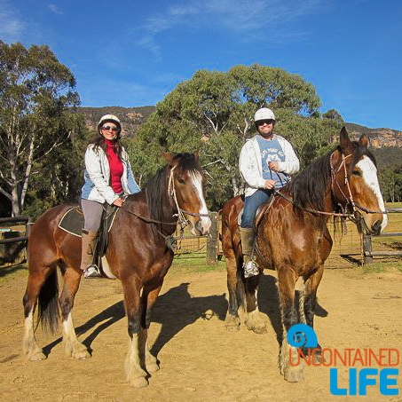 Horseback RIding, Blue Mountains, Active Adventures, Australia, Uncontained Life