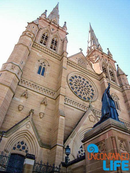 St. Mary's Cathedral, Inexpensive Activities in Sydney, Australia, Uncontained Life