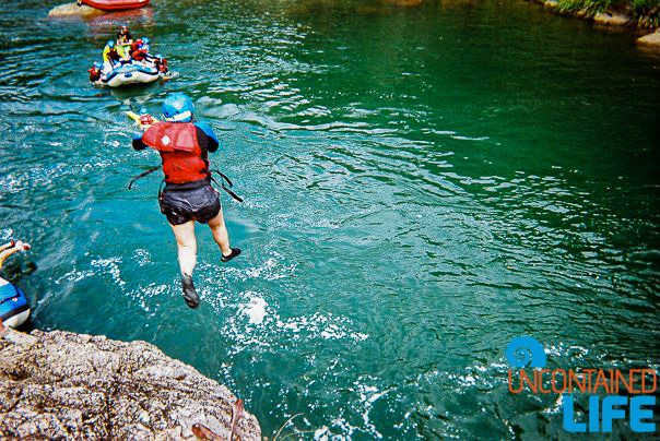 Cliff Jumping, Tully River, Queensland, Active Adventures, Australia, Uncontained Life