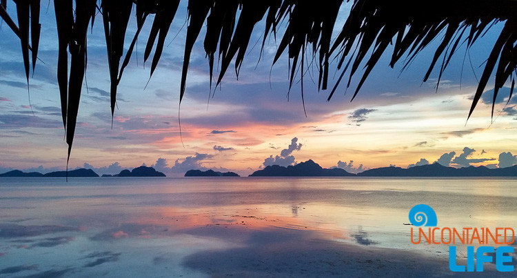 El Nido, Palawan, Philippines, sunset, January travel destinations, Uncontained Life