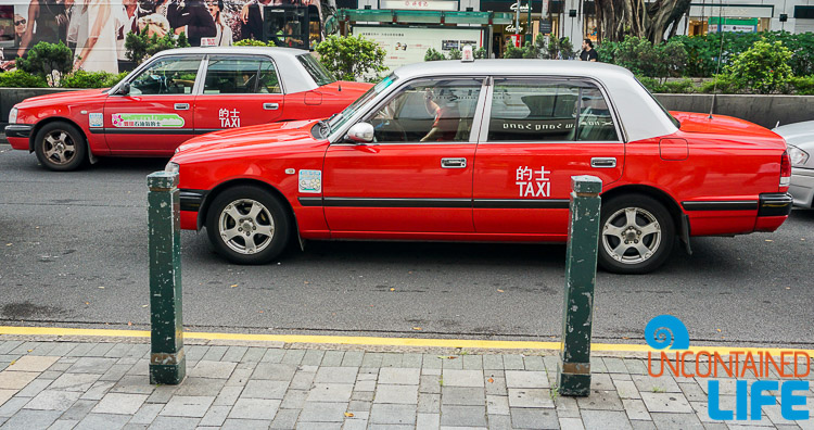 Taxis, things to avoid when visiting Hong Kong, Uncontained Life