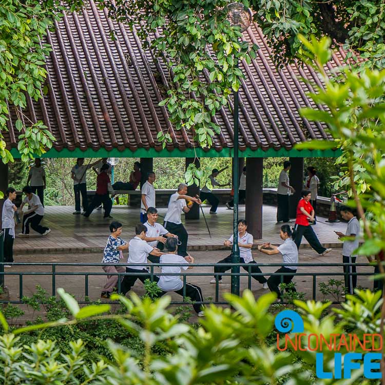 Kawloon Park, Martial Arts, Hong Kong, Uncontained Life