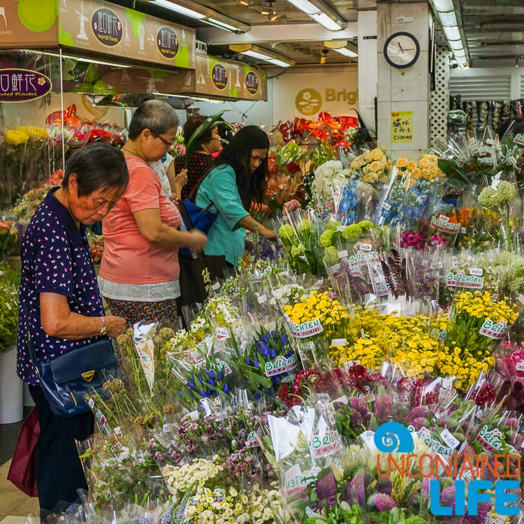 Flower Market, Hong Kong, Uncontained Life