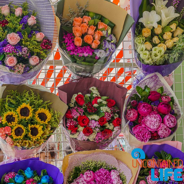 Flower Bouquets, Hong Kong, Uncontained Life