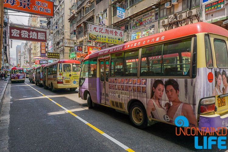 Buses, things to avoid when visiting Hong Kong, Uncontained Life