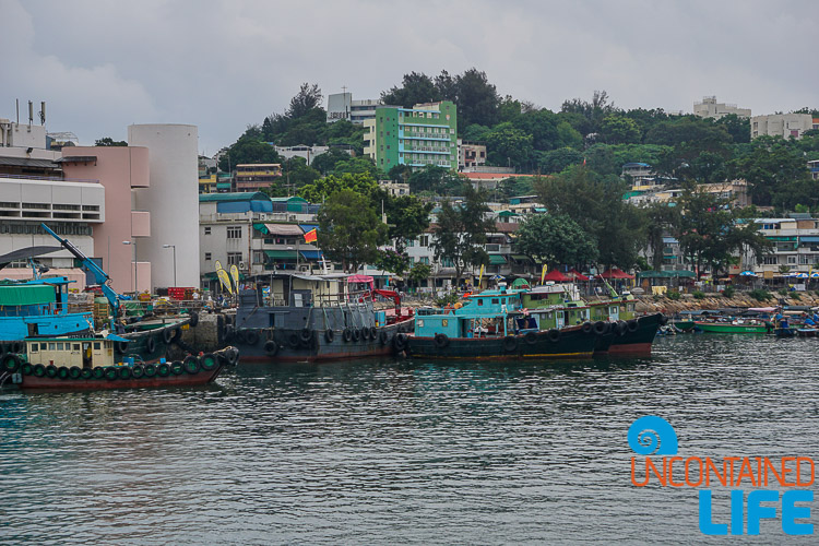 Boats, Day trip to Cheung Chau, Hong Kong, Uncontained Life