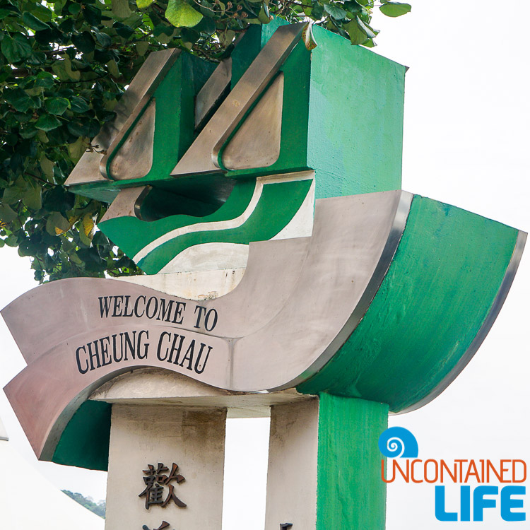 Sign, Day trip to Cheung Chau, Hong Kong, Uncontained Life