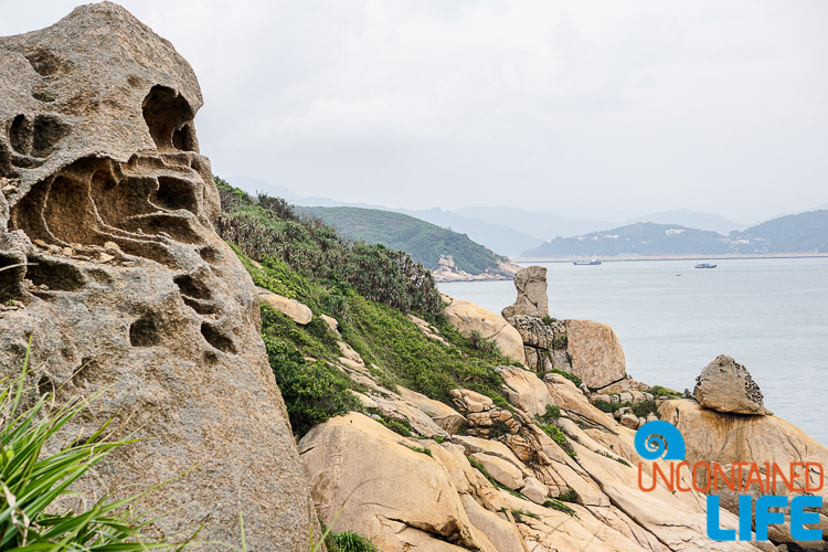 Rock Coast, Day trip to Cheung Chau, Hong Kong, Uncontained Life