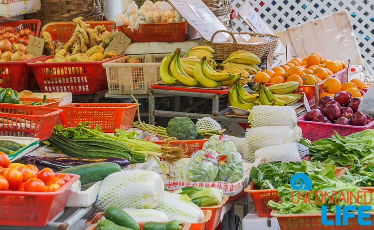 Produce, Day trip to Cheung Chau, Hong Kong, Uncontained Life