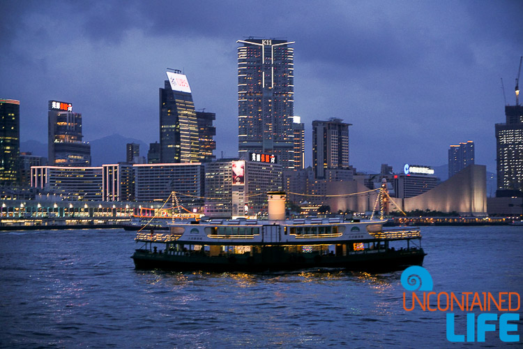 Evening Ferry, Day trip to Cheung Chau, Hong Kong, Uncontained Life