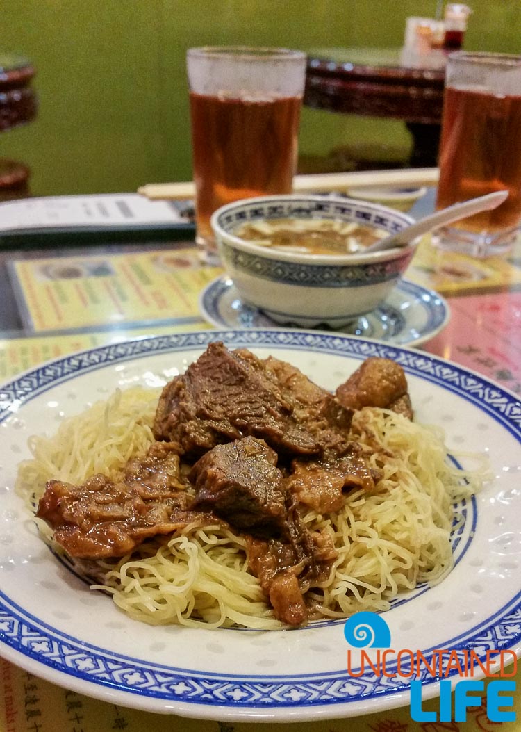 Beef and Noodles, Hong Kong, Uncontained Life