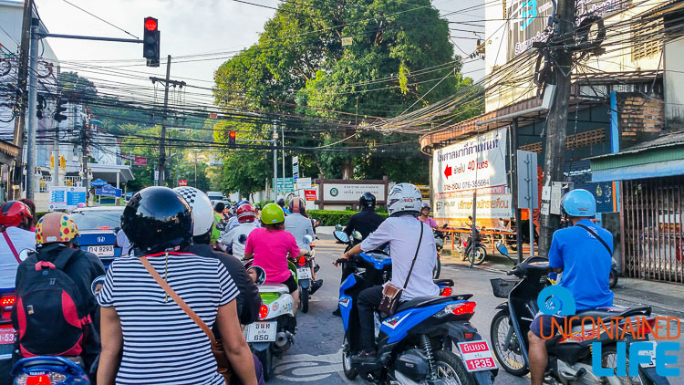 Renting a Scooter in Southeast Asia, Uncontained Life