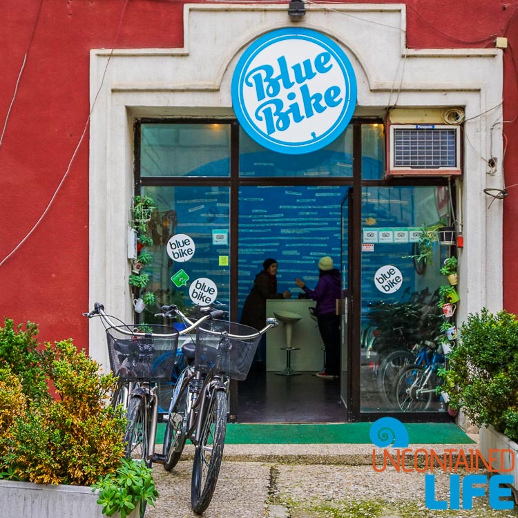 Blue Bike, exploring central Zagreb, Croatia, Uncontained Life