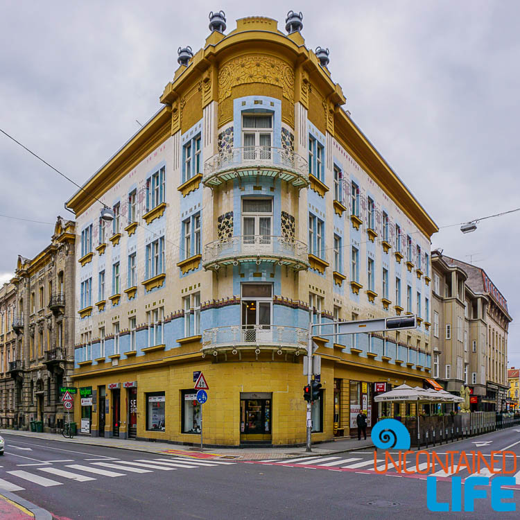 Old Building, exploring central Zagreb, Croatia, Uncontained Life