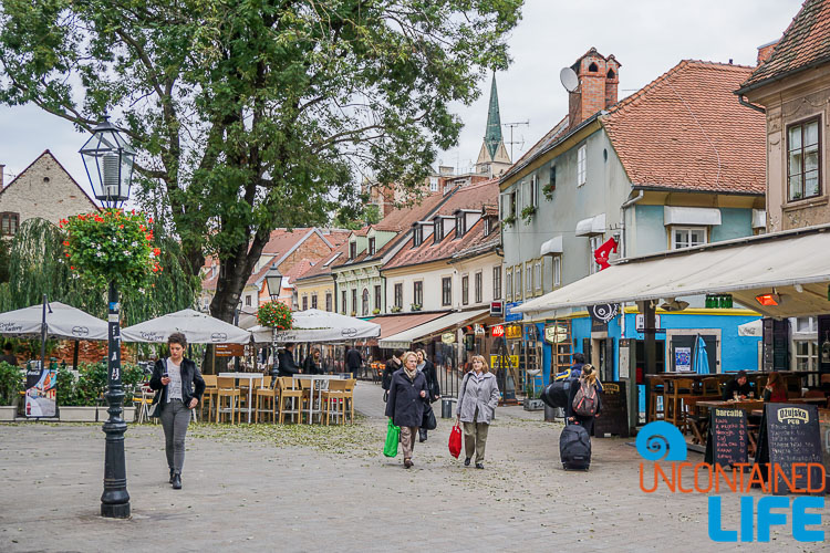 Bloody Bridge, exploring central Zagreb, Croatia, Uncontained Life