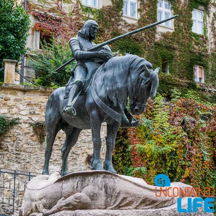 St. George Statue, exploring central Zagreb, Croatia, Uncontained Life