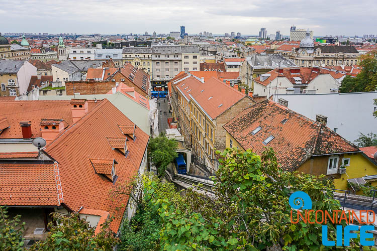 Funicular Railway, exploring central Zagreb, Croatia, Uncontained Life