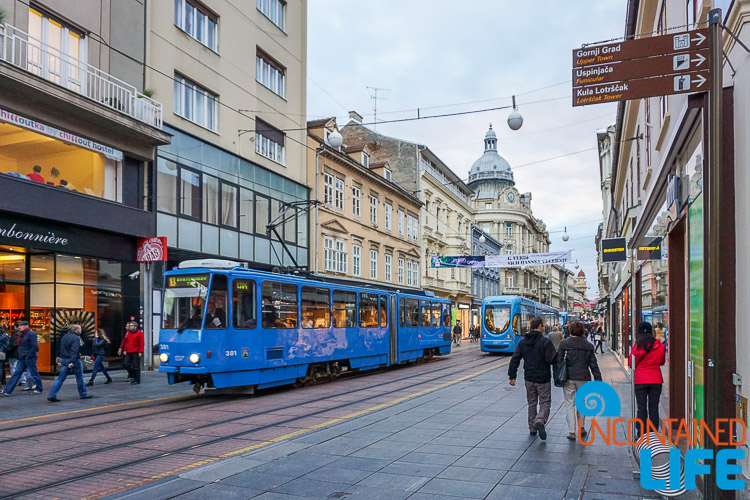 City Streets, exploring central Zagreb, Croatia, Uncontained Life