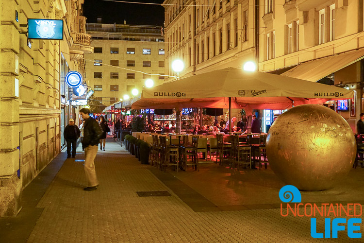 Night Coffee Shops, exploring central Zagreb, Croatia, Uncontained Life