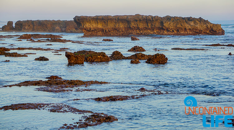 Echo Beach, Low Tide, Rock Formations, Ocean, Explore Canggu, Bali