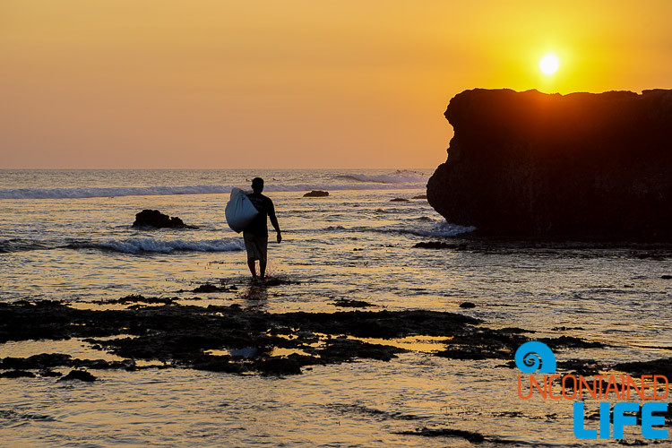 Crab Hunter, Echo Beach, Sunset, Silhouette, Explore Canggu, Bali