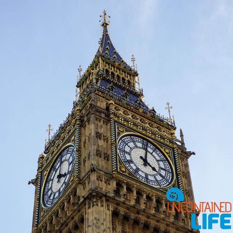 Big Ben, London sights for book lovers, Uncontained Life