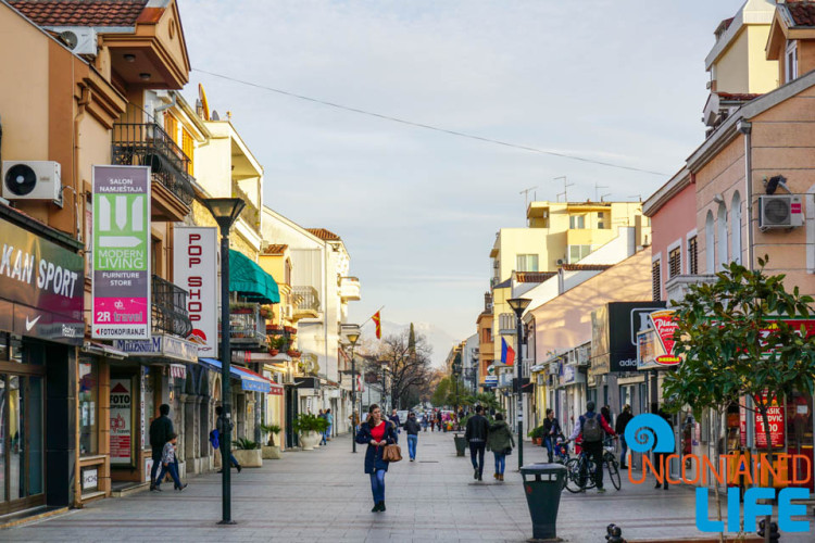 Shops, New Town, See and do in Podgorica, Montenegro, Uncontained Life