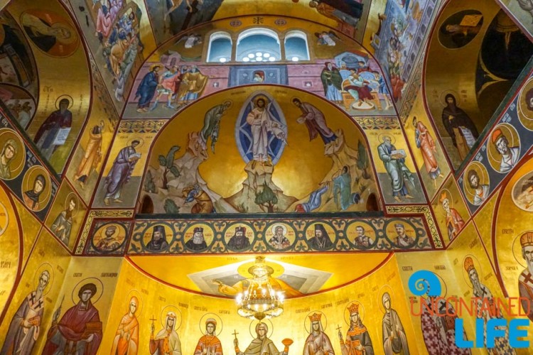 Mural, Cathedral of the Resurrection of the Christ, See and do in Podgorica, Montenegro, Uncontained Life