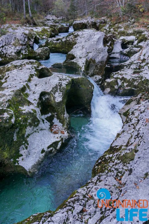Rapids, Hiking Mostnica Gorge, Slovenia, Uncontained Life