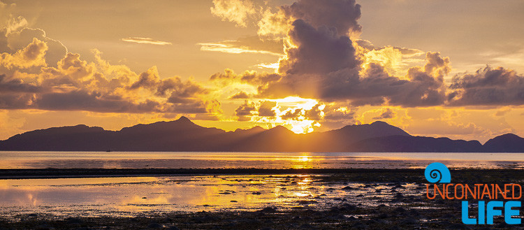 El Nido, Philippines, sunset, Traveling as a Couple, Uncontained Life