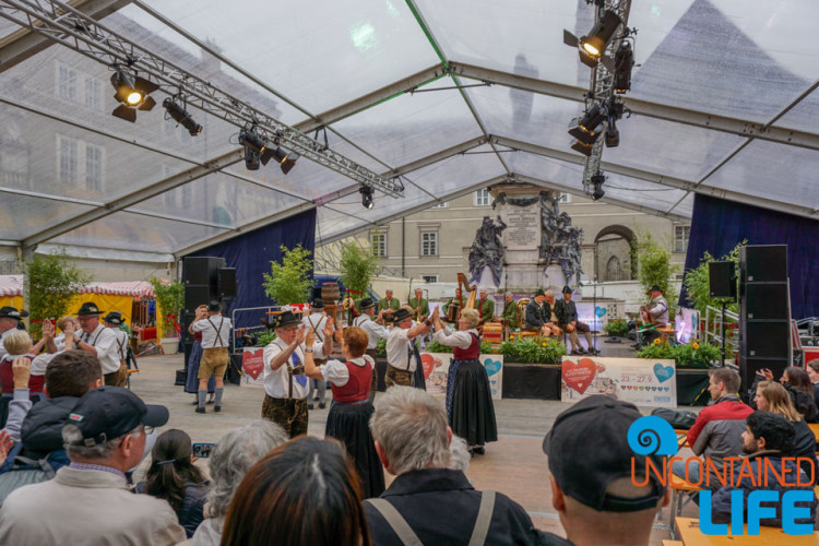 Folk Dancing, Day in Salzburg, Austria, Uncontained Life