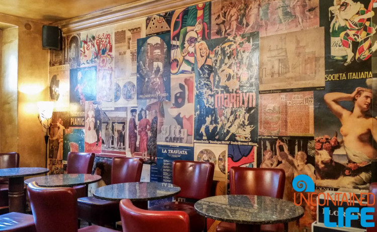 Bellini's Italian Bar, Day in Salzburg, Austria, Uncontained Life