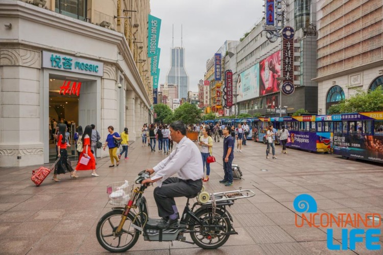 Motorbike, 24 Hours in Shanghai, China, Uncontained Life